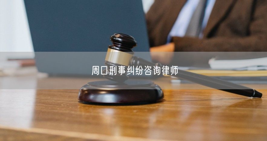 周口刑事纠纷咨询律师