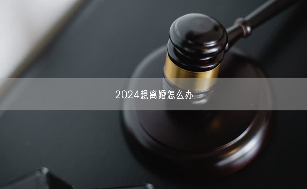 2024想离婚怎么办