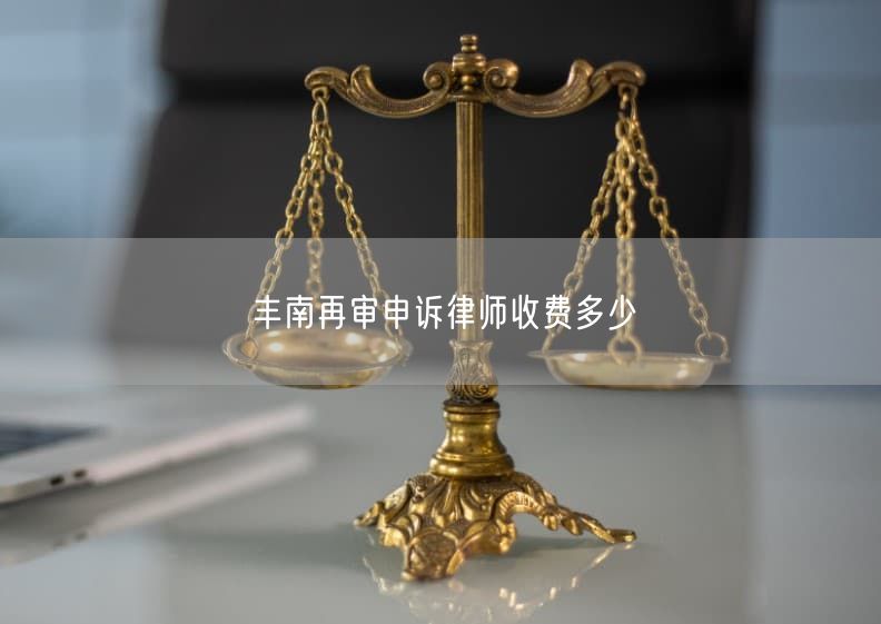 丰南再审申诉律师收费多少